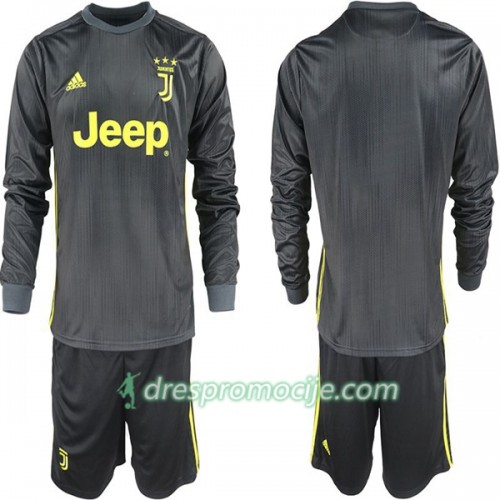 Juventus Dres Dječji Treći 2018/19 Dugim Rukavima Juventus Dres Dječji Treći 2018/19 Dugim Rukavima